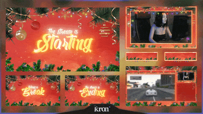 Merry Christmas Overlay Animado