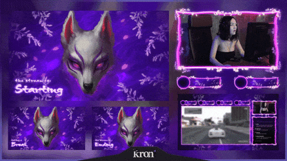 Kitsune Bloom Stream Overlay