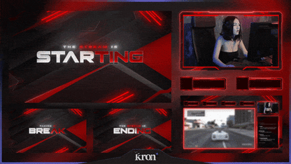 Carbon Red Stream Overlay