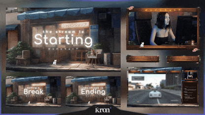 Japan Shop Overlay Animado