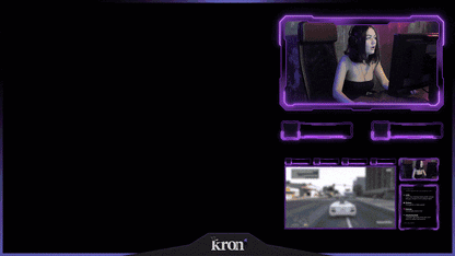 Purple Room Stream Overlay