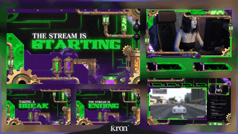 Evapunk Stream Overlay