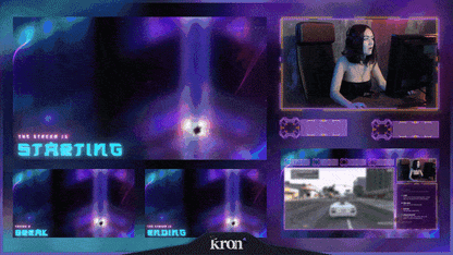 Neon City Stream Overlay