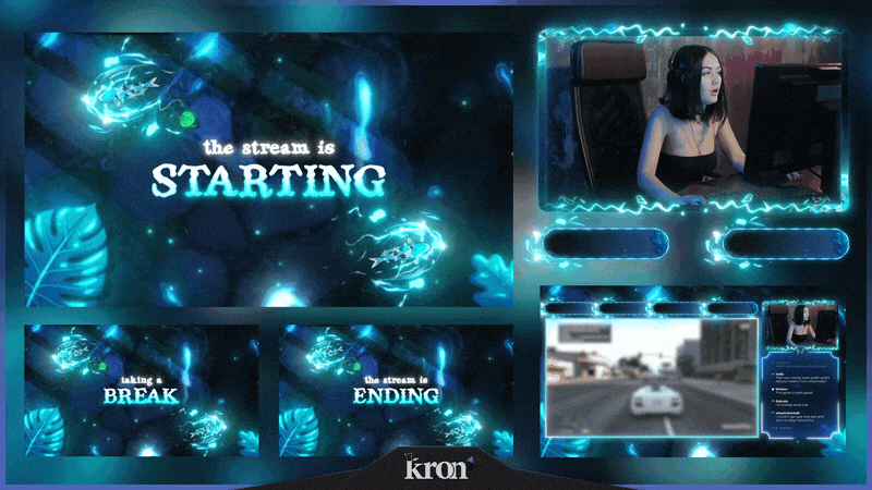 Mystic Lake Stream Overlay