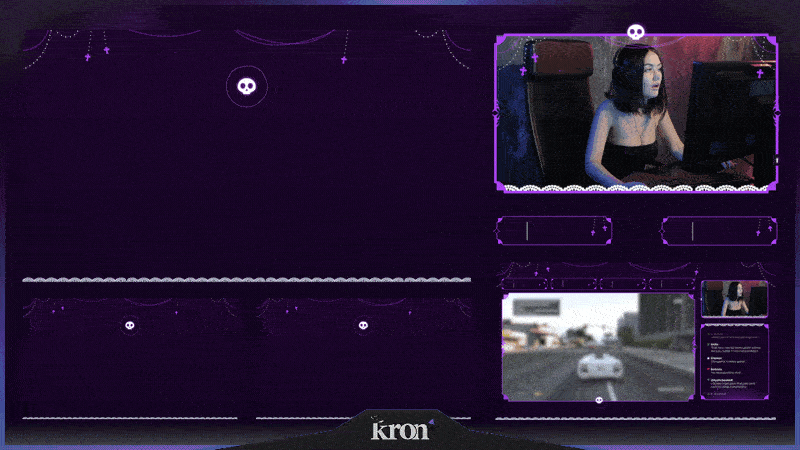 Goth Magic Overlay Animado