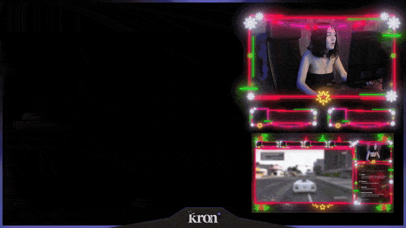 Christmas Wall Overlay Animado