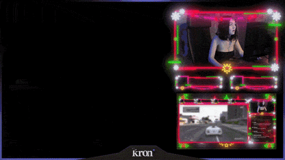 Christmas Wall Overlay Animado