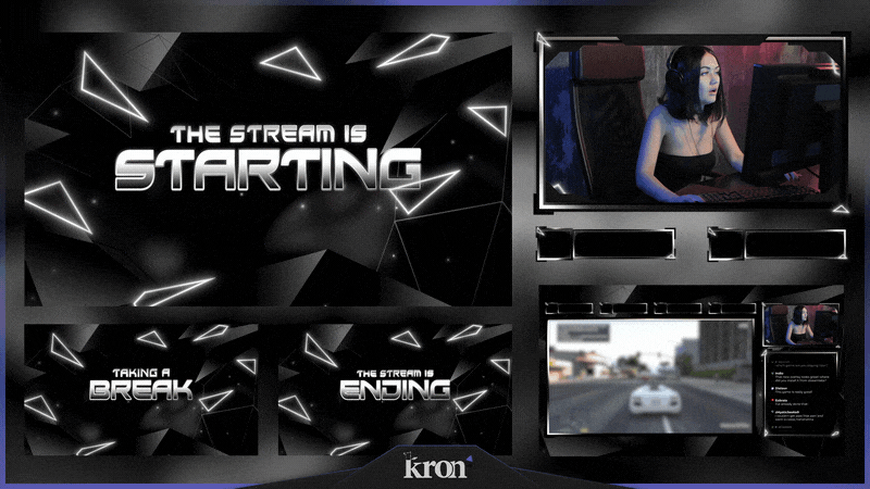 Black Prism Stream Overlay