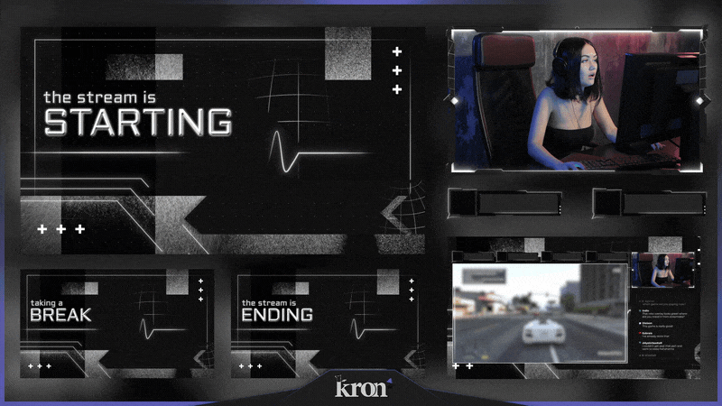 Darkend Stream Overlay