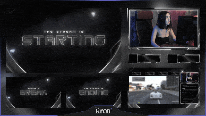 Black Nova Overlay Animado