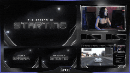 Black Nova Overlay Animado