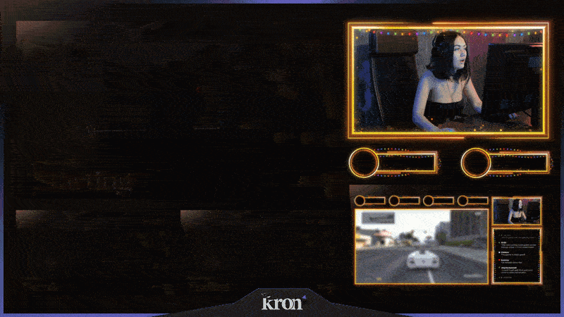 Christmas Room Overlay Animado