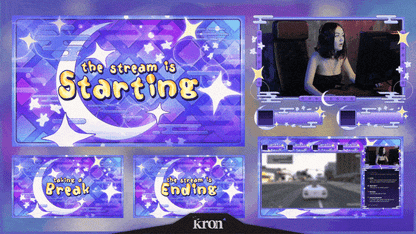 Cozy Moon Overlay Animado