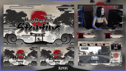 Japanese Spirit Stream Overlay