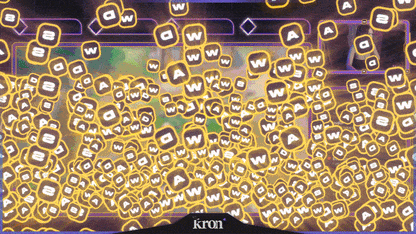 Keyboard Overlay Animado