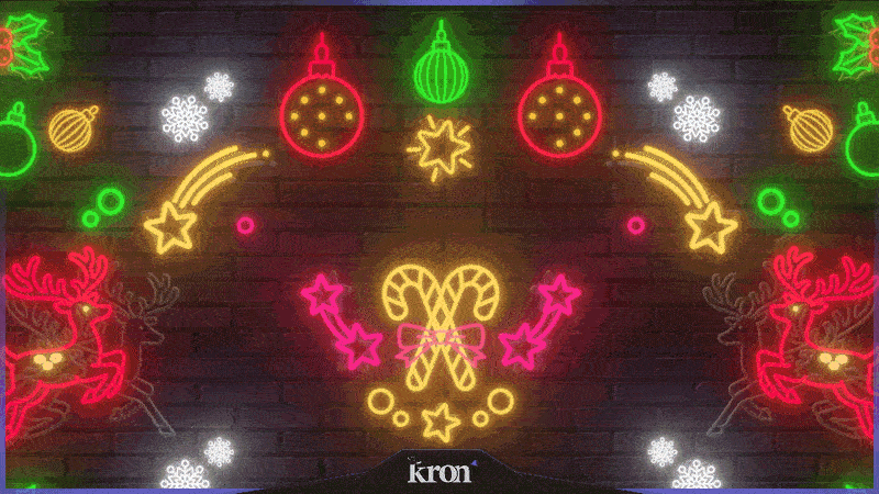 Christmas Wall Overlay Animado