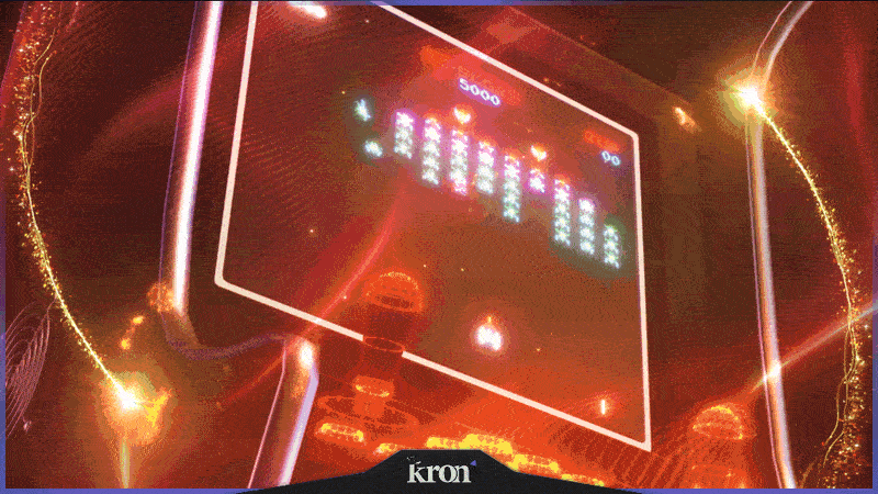 Arcade Christmas Overlay Animado