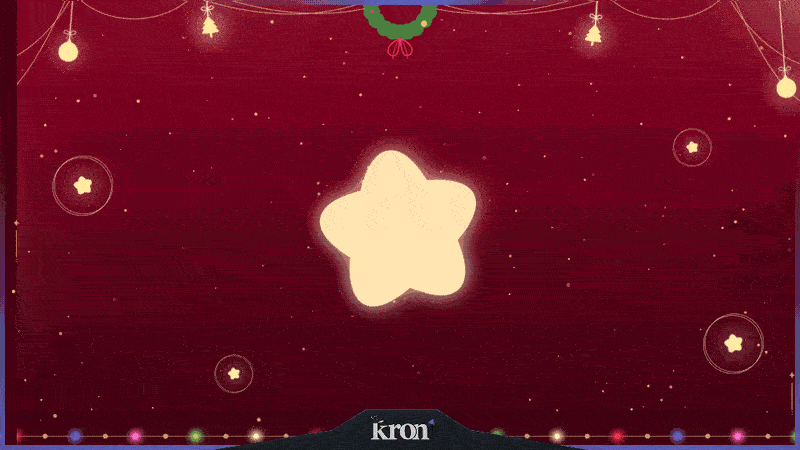 Star Xmas Overlay Animado