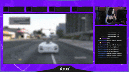 Purple Overlay Animado