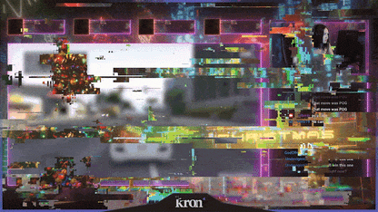 Cyberpunk Christmas Overlay Animado