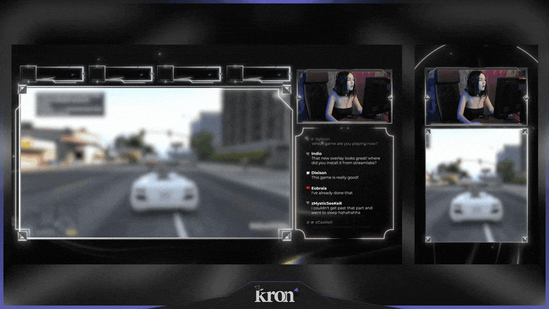 Gothic Dark Stream Overlay