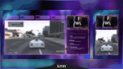 Neon City Stream Overlay