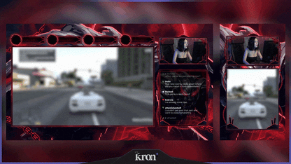 Phonk Berserk Stream Overlay