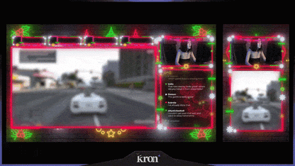 Christmas Wall Overlay Animado