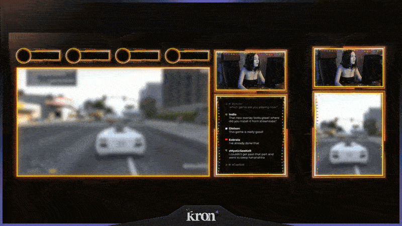 Christmas Room Overlay Animado