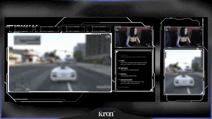 Dark Tech Overlay Animado