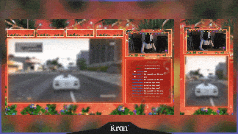 Merry Christmas Overlay Animado