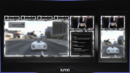 Chrome Black Overlay Animado