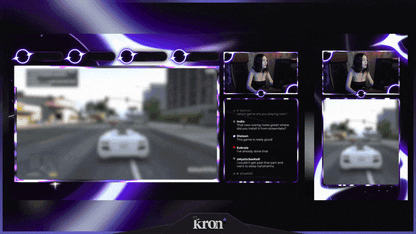 Black Star Stream Overlay