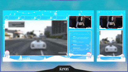 Crystal Winter Overlay Animado