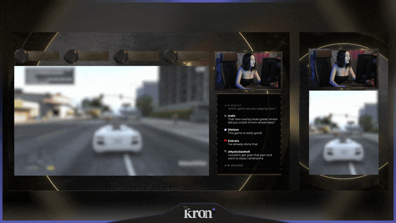 Crimson Stream Overlay