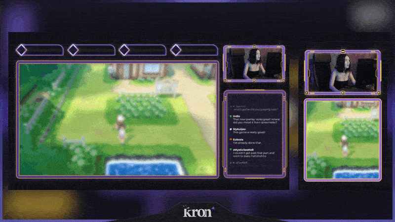 Keyboard Overlay Animado