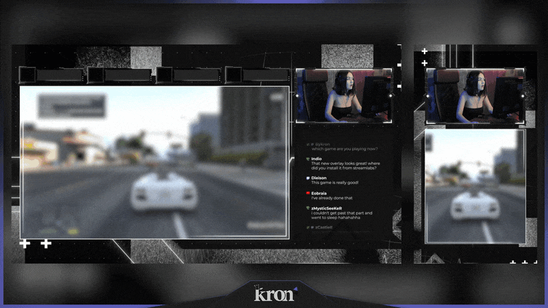 Darkend Stream Overlay