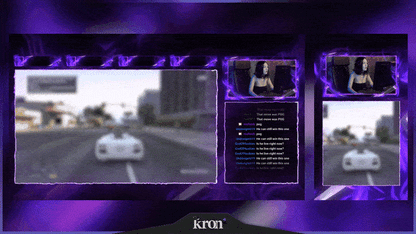 Dark Fire Stream Overlay