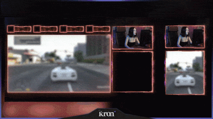 Arcade Christmas Overlay Animado