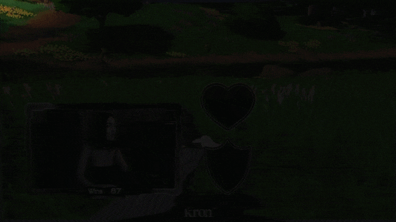 Black Room Reactive Overlay