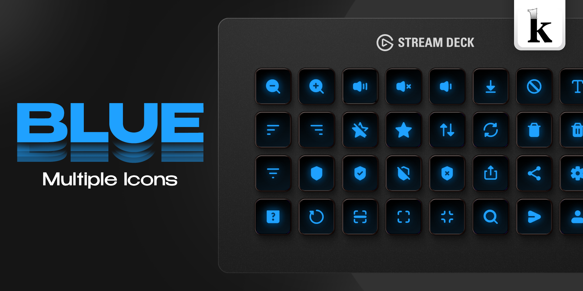 Blue Icons