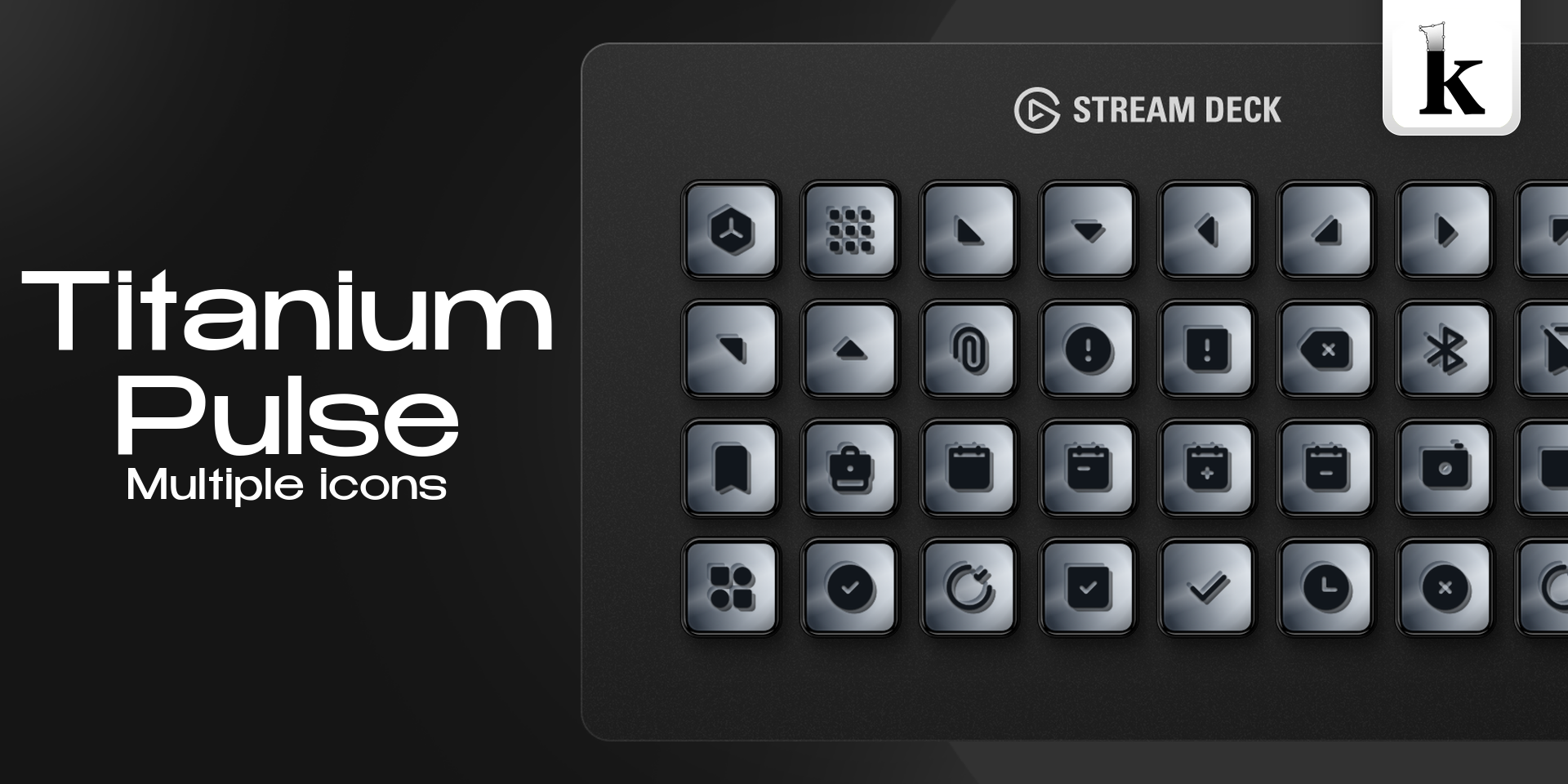 Titanium Pulse Icons