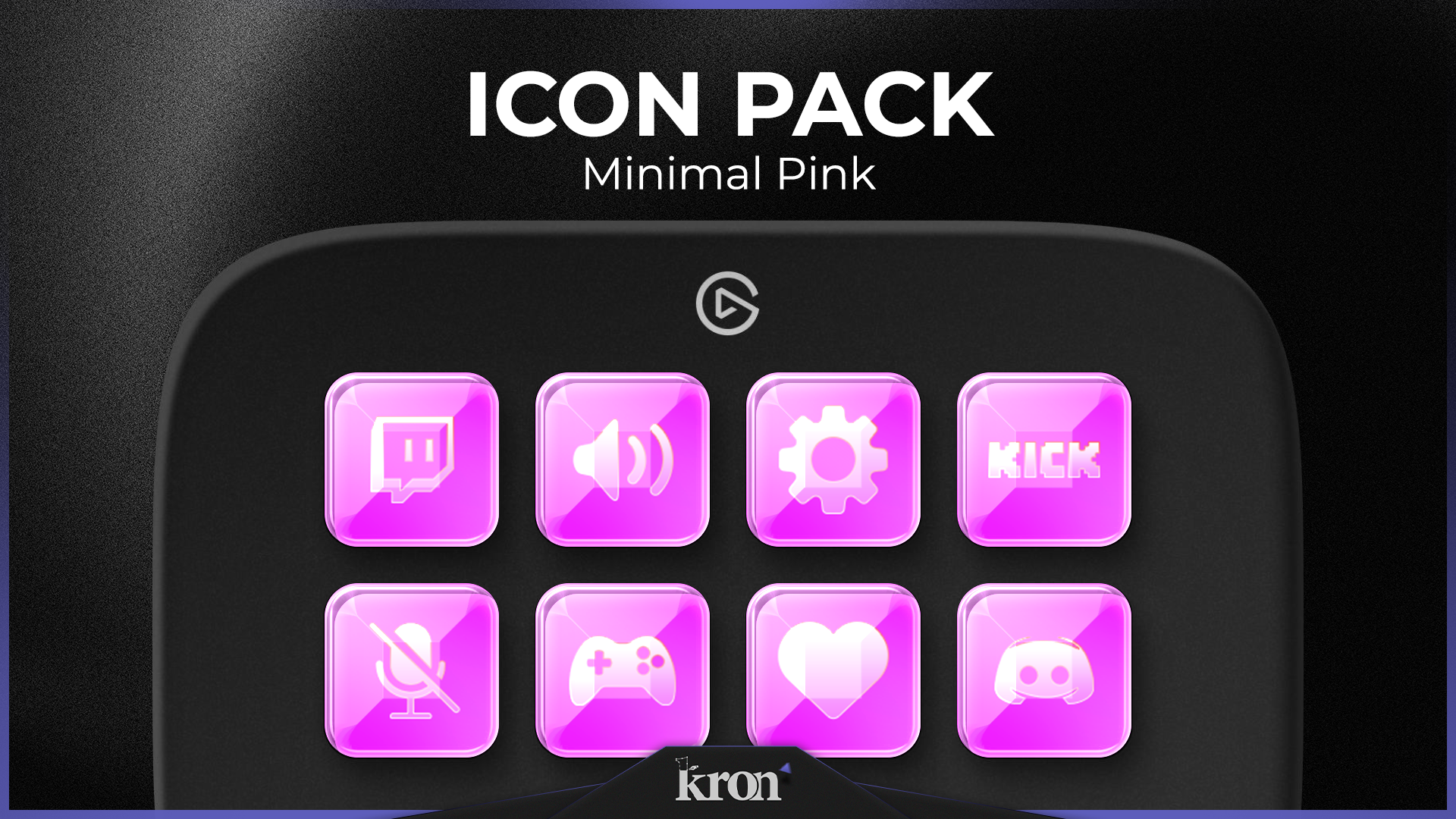 Minimal Pink Icons