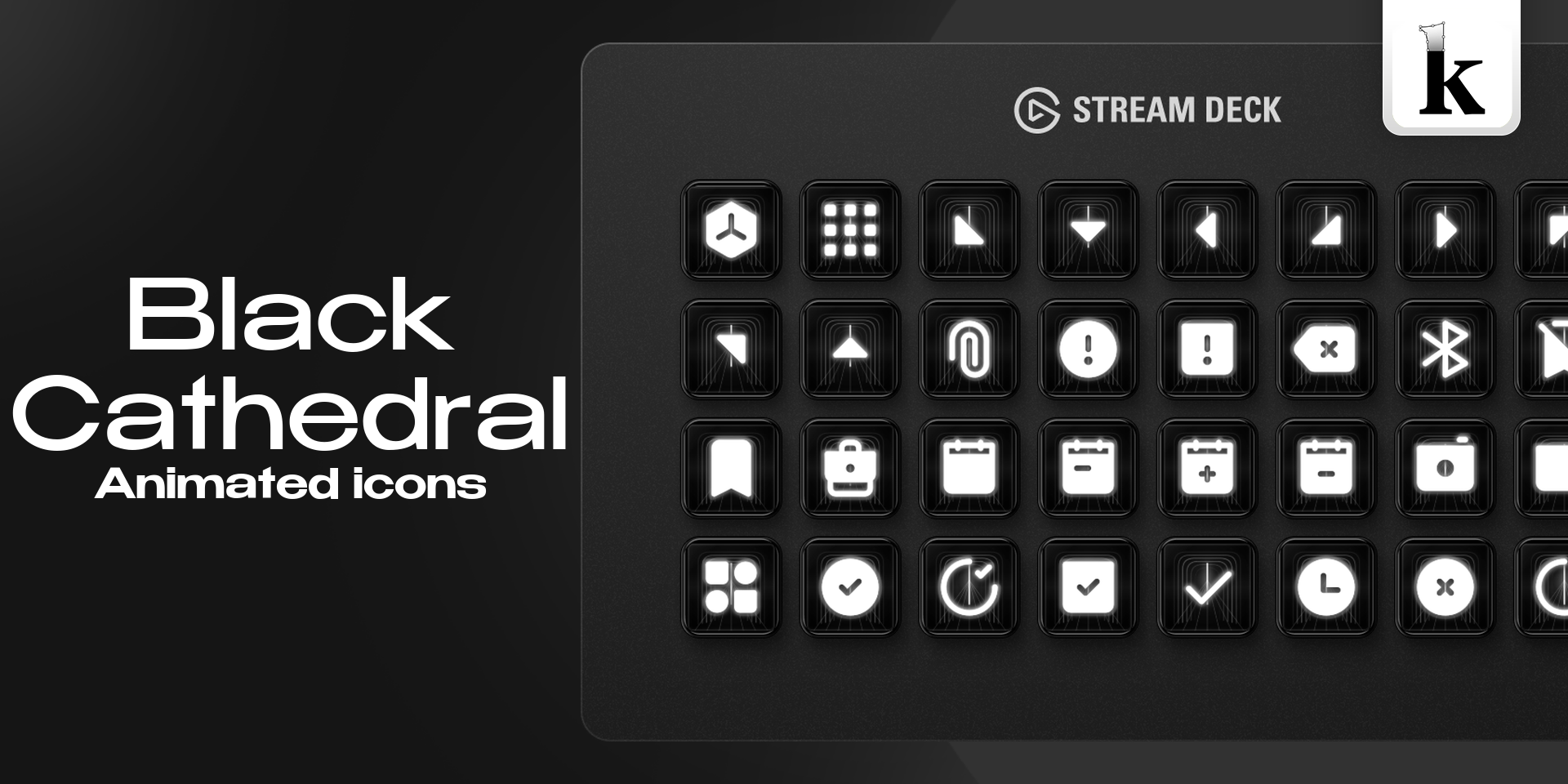 Black Cathedral Icons