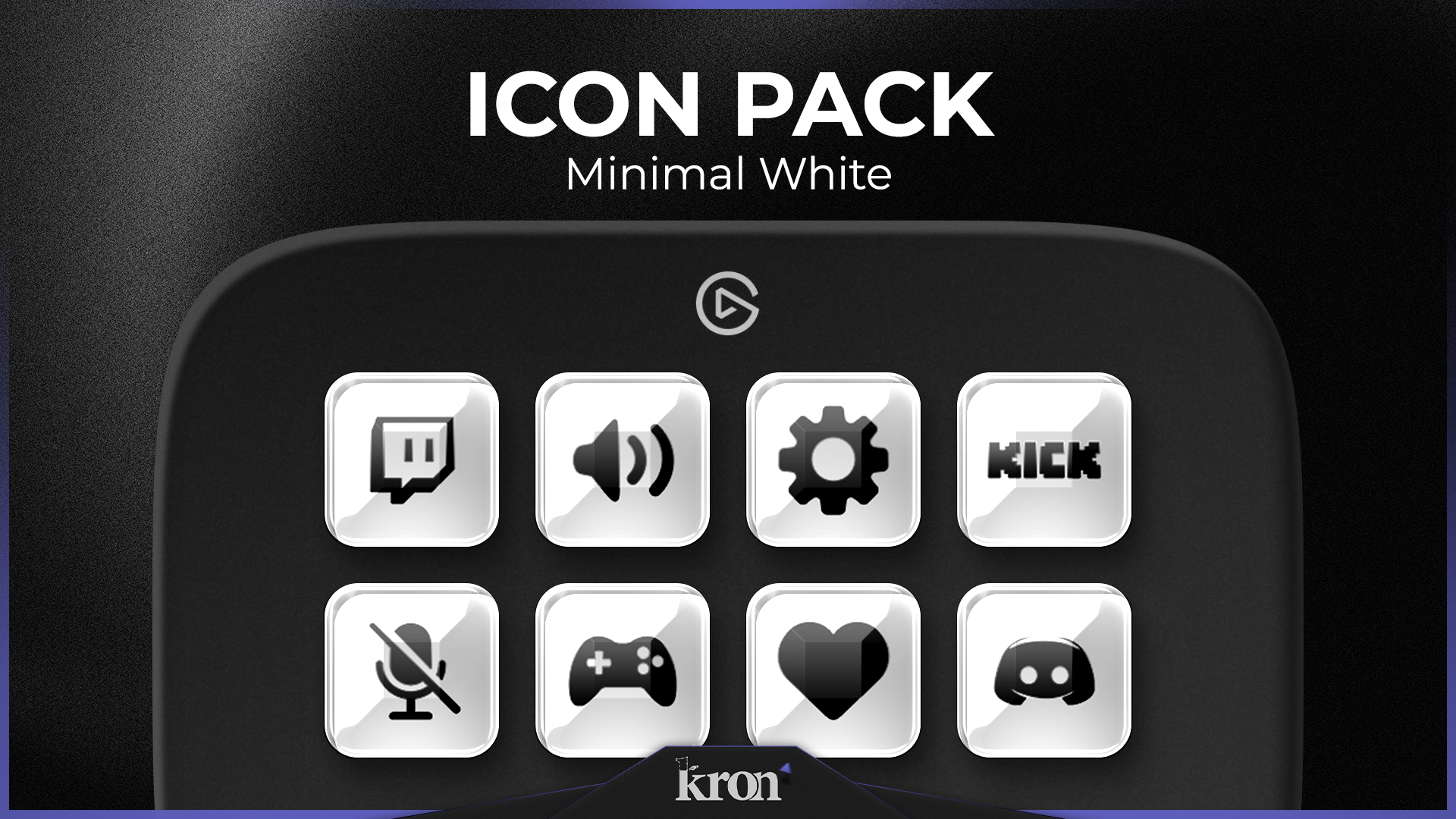 Minimal White Icons