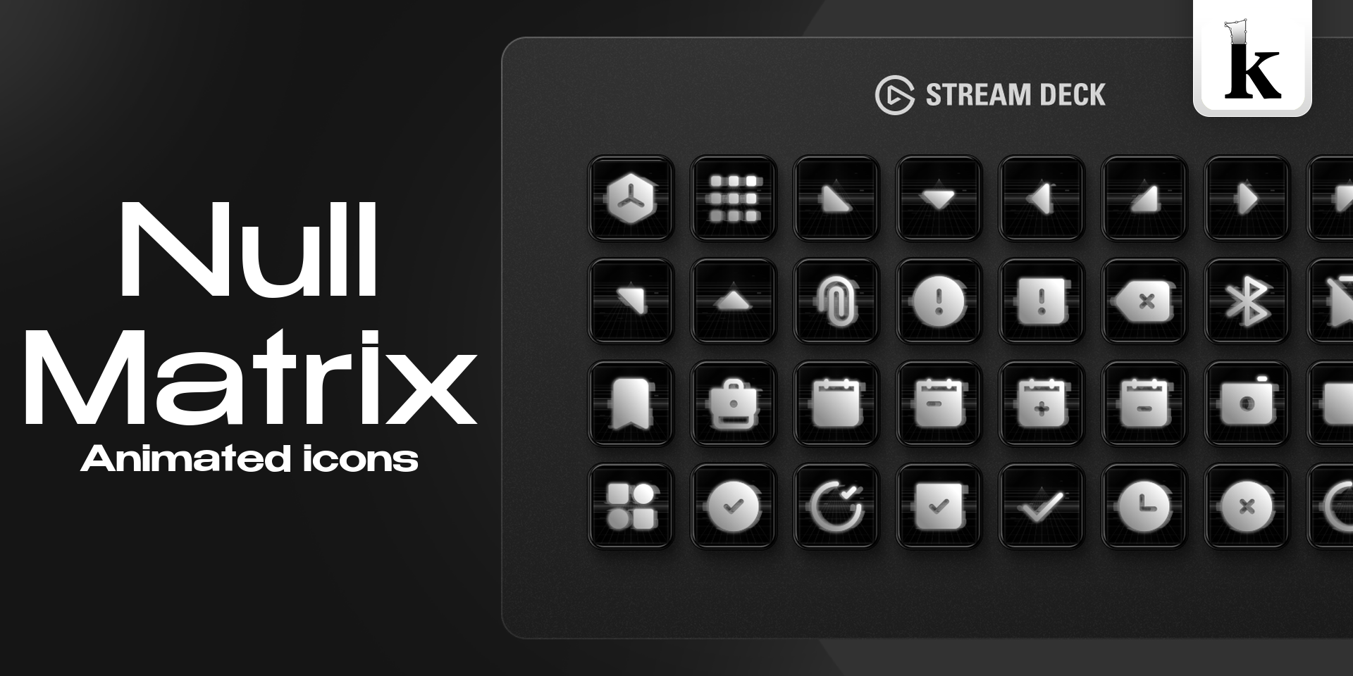Null Matrix Icons