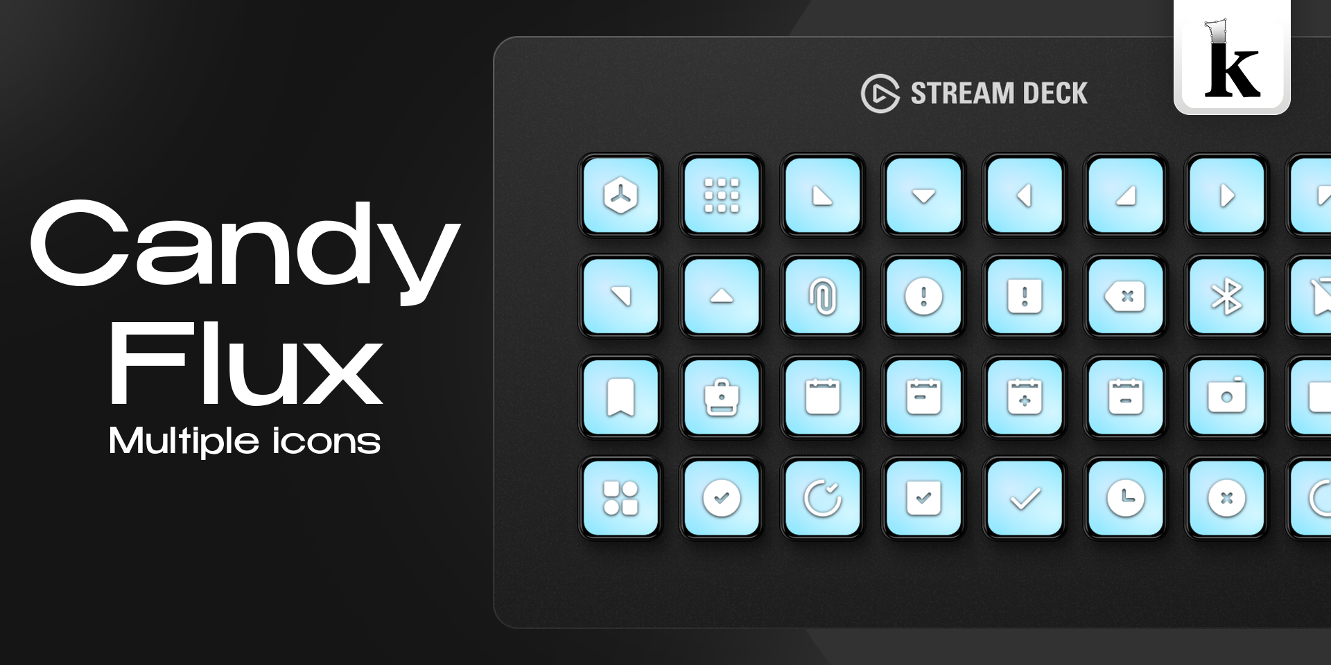 Candy Flux Icons