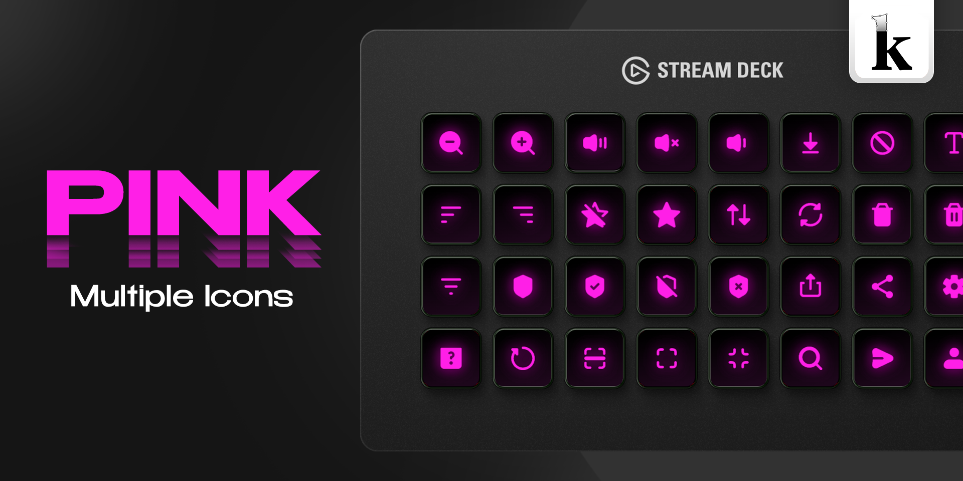 Pink Icons