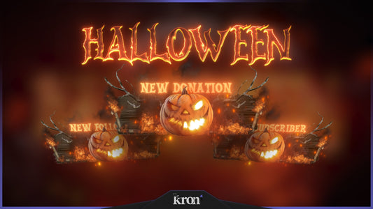 Halloween Widgets Animados