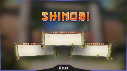 Shinobi Alertas Animados